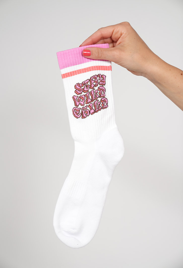 Sportsocken " Stay Wild "