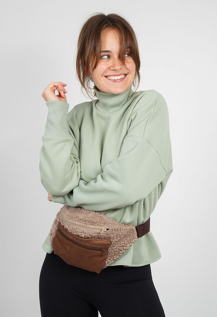 Plüsch-Gürteltasche 