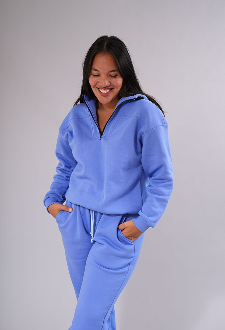 "City Vibe" Halfzip Sweater