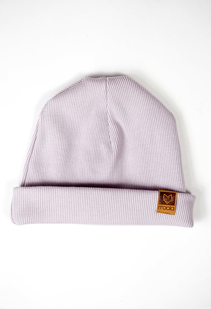 gerippte Beanie Mütze für Kinder