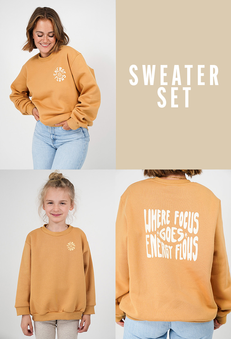 Sweater Set "Energy flows"