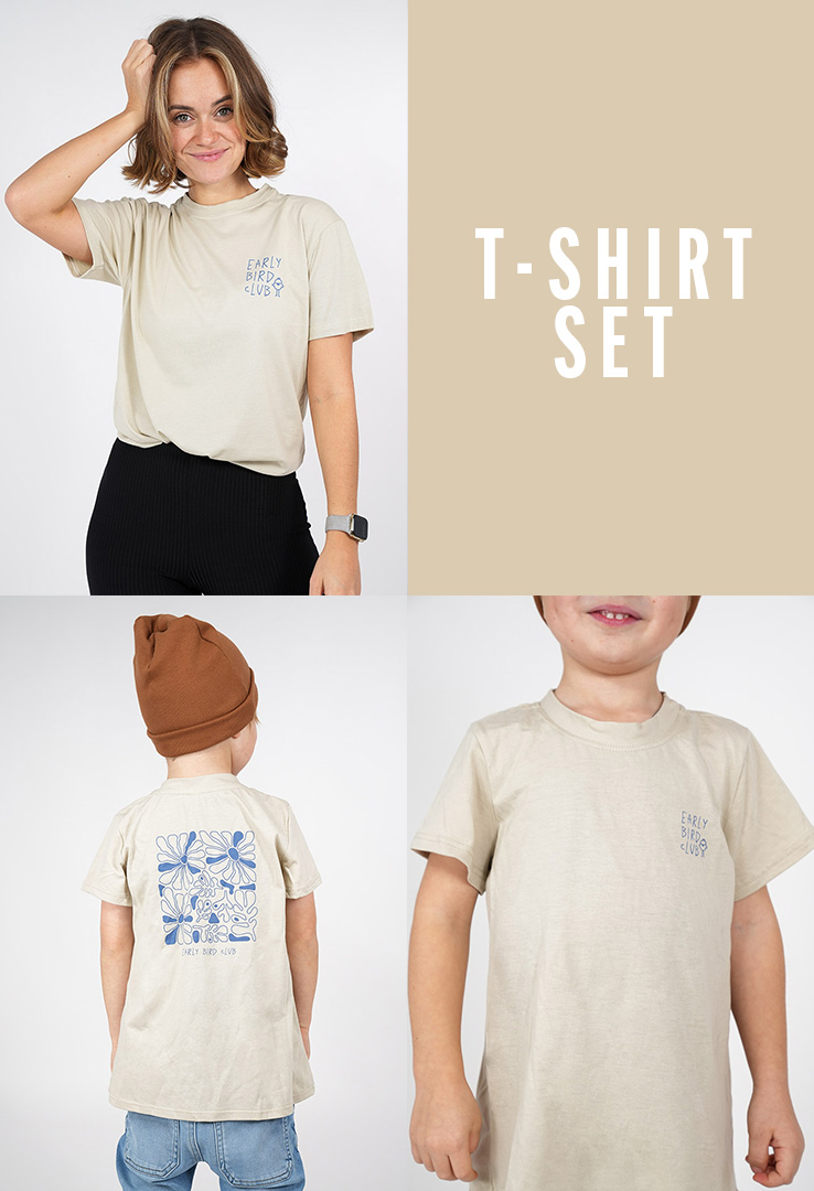 TShirt-Set "Early Bird Club "