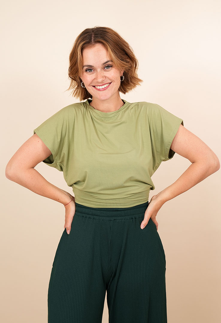 kurzes Tencel-Shirt "PureVibe" 
