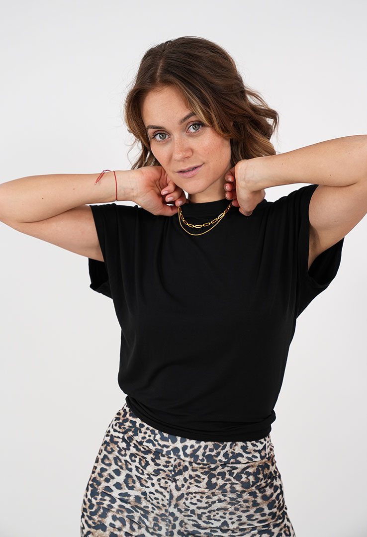 kurzes Tencel-Shirt "PureVibe" 