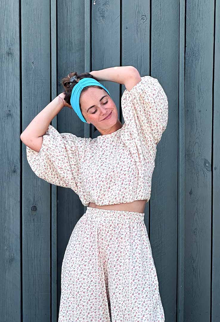 Musselin Shirt „ Sunny Siesta“