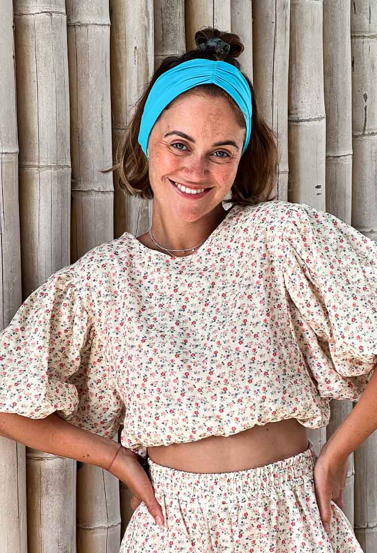 Musselin Shirt „ Sunny Siesta“