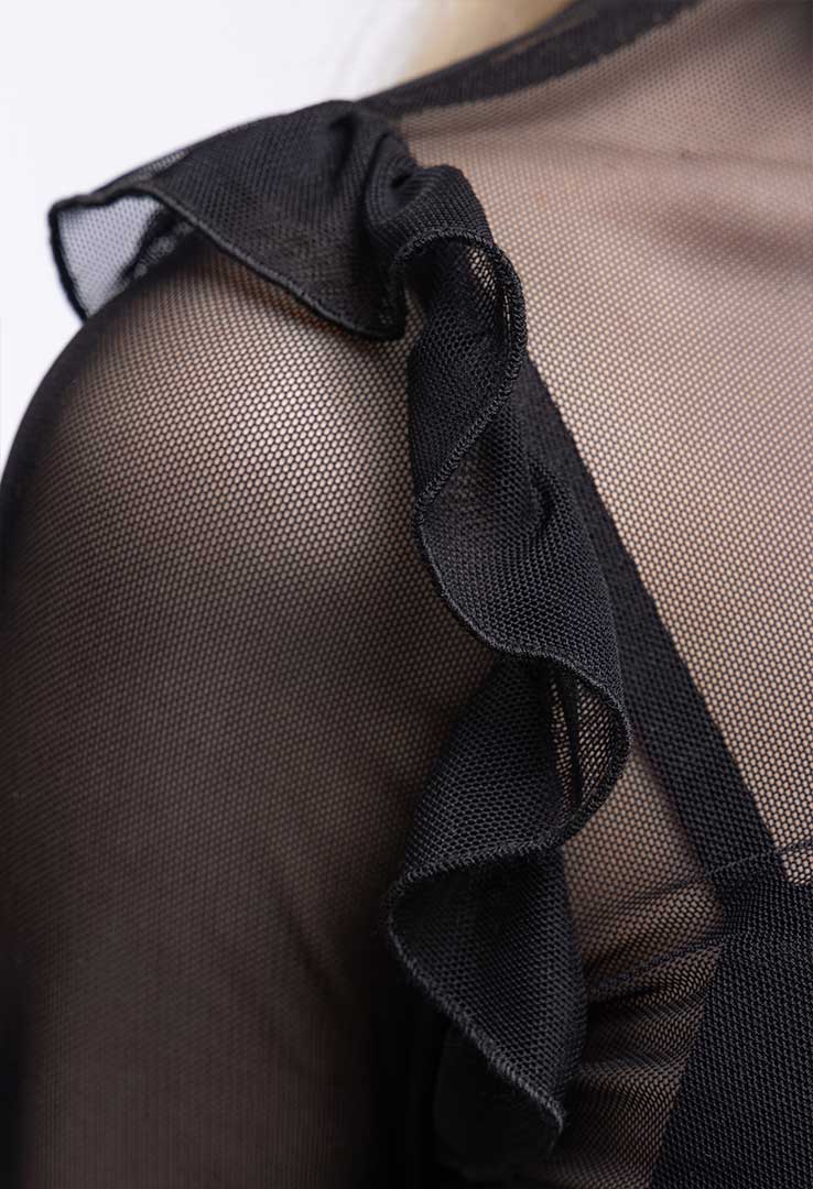 MOOH Mesh Blouse | Spring Collection 2024 | Mooh