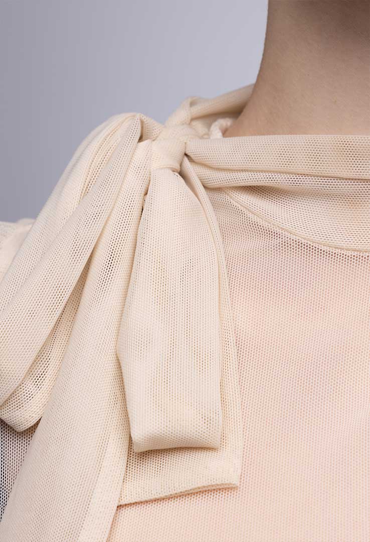 MOOH Mesh Blouse | Spring Collection 2024 | Mooh