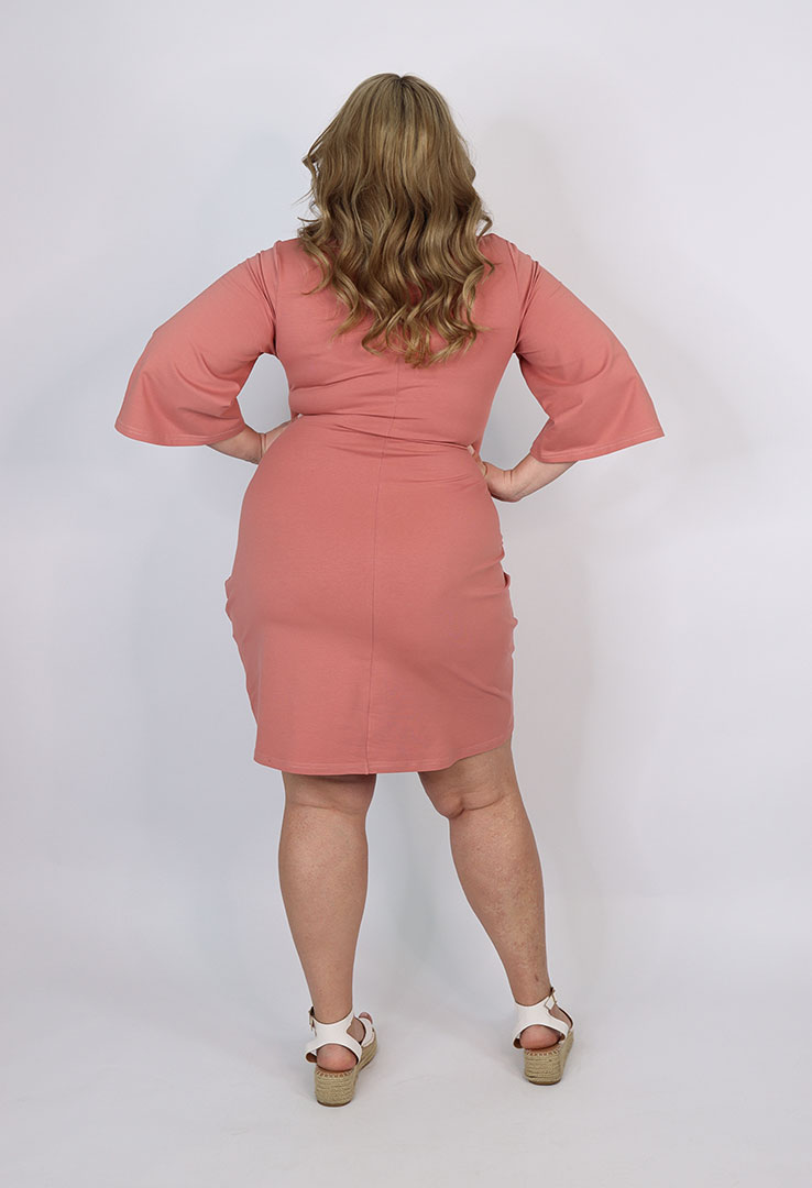 Sweatkleid mit gürtel Clearance