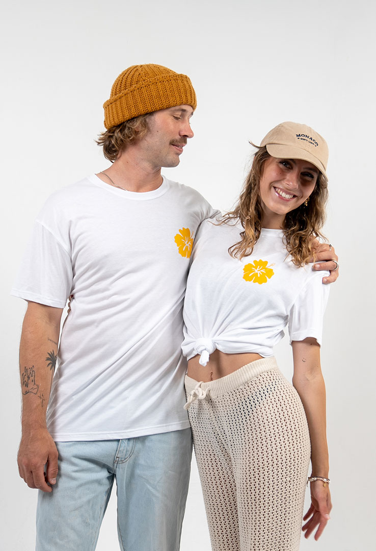 T-Shirt "Have a Good Day" in White