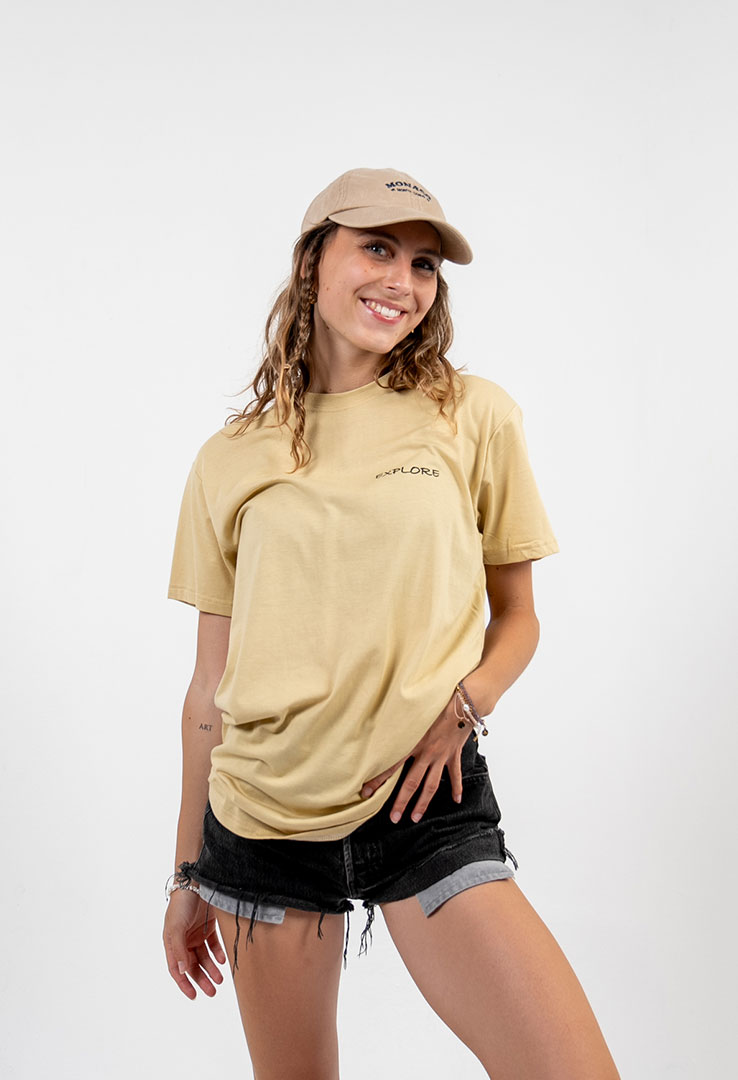 T-Shirt "Explore" in Hemp