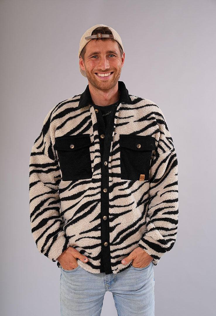 "Wild & Cozy" Unisex Plüschhemd