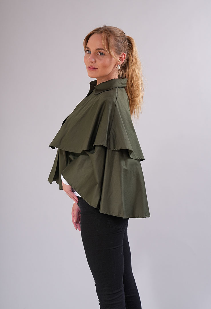 "Urban Layer" Kurz-Cape-Jacke