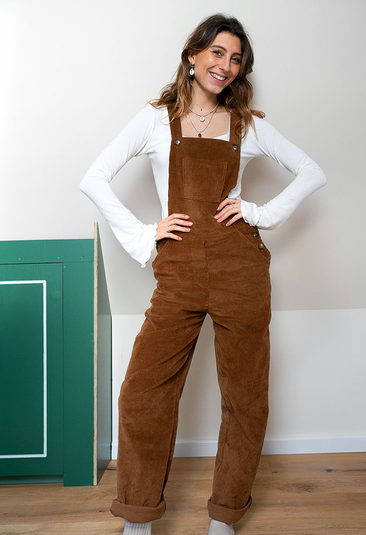Free Spirit Cord Latzhose