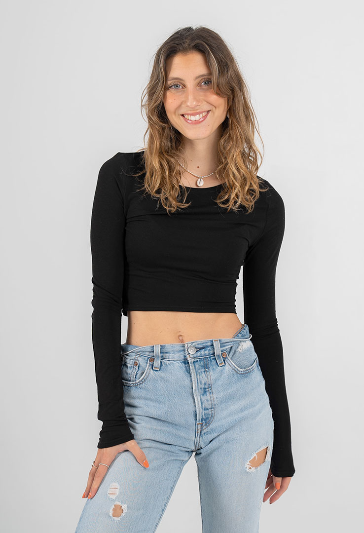 Free Spirit Crop Longsleeve