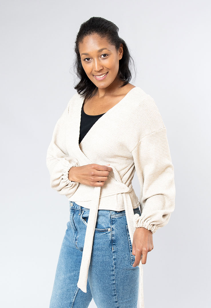 "Wrap & Relax" Pullover