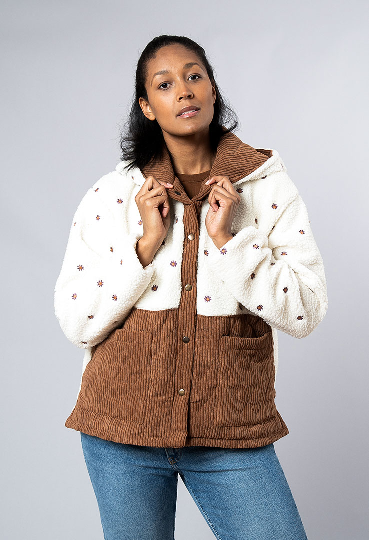 „Bloomy Quilted“ Jacke