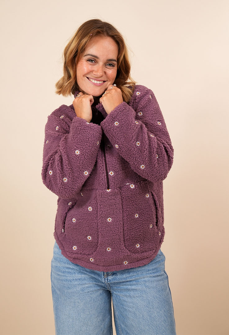 "Floral Cosy" Sweater