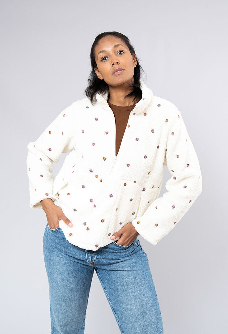 "Floral Cosy" Sweater