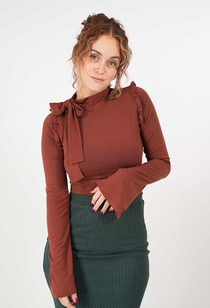 "Graceful Tie" Longsleeve