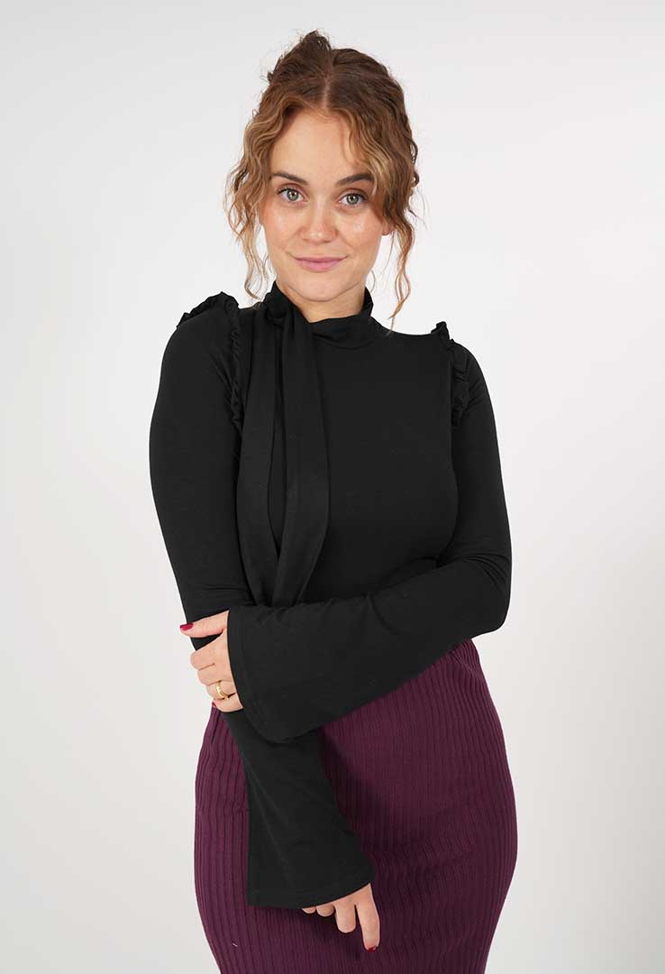 "Graceful Tie" Longsleeve