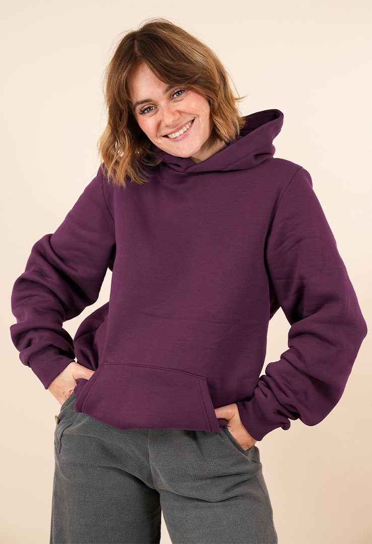 Basic Kapuzen Sweater – Unisex Fit