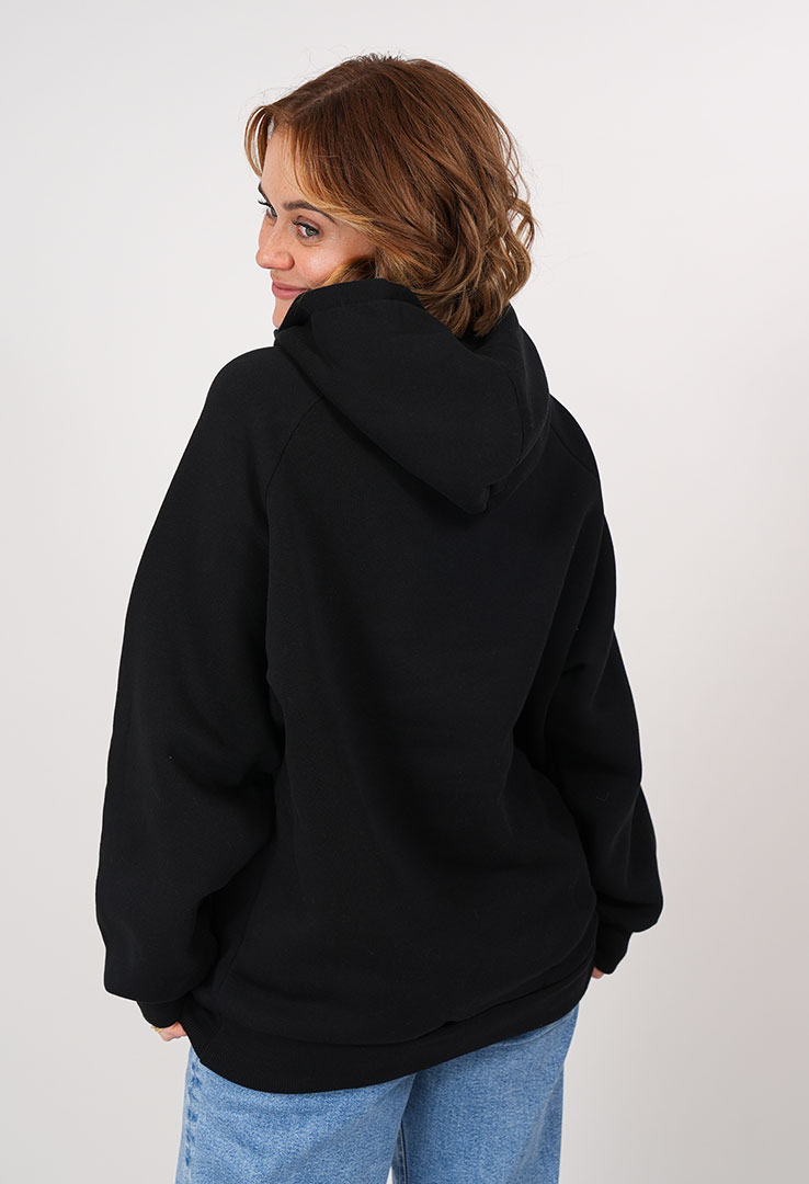 Basic Raglan Kapuzen Sweater Unisex