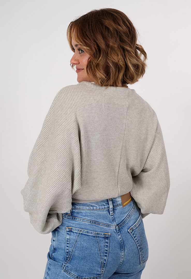"Charm Wrap " Sweater