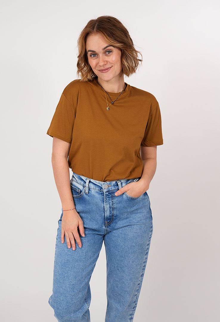 Basic T-Shirt Tailored Fit  Cotton/Modal