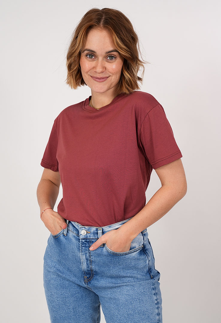 Basic T-Shirt Tailored Fit  Cotton/Modal