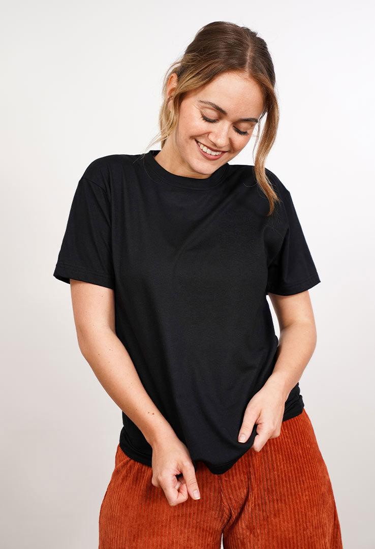 Basic T-Shirt Tailored Fit  Cotton/Modal