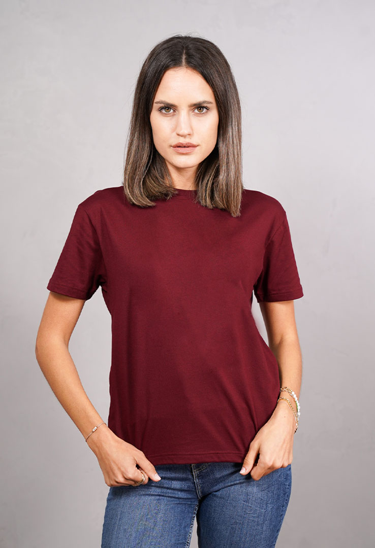Basic T-Shirt Tailored Fit  Cotton/Modal