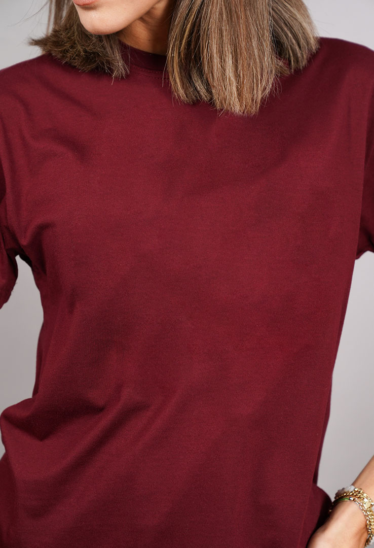 Basic T-Shirt Tailored Fit  Cotton/Modal