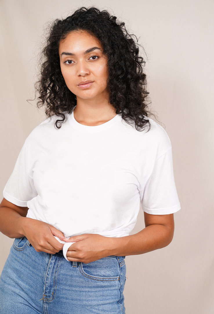 Basic T-Shirt Tailored Fit  Cotton/Modal