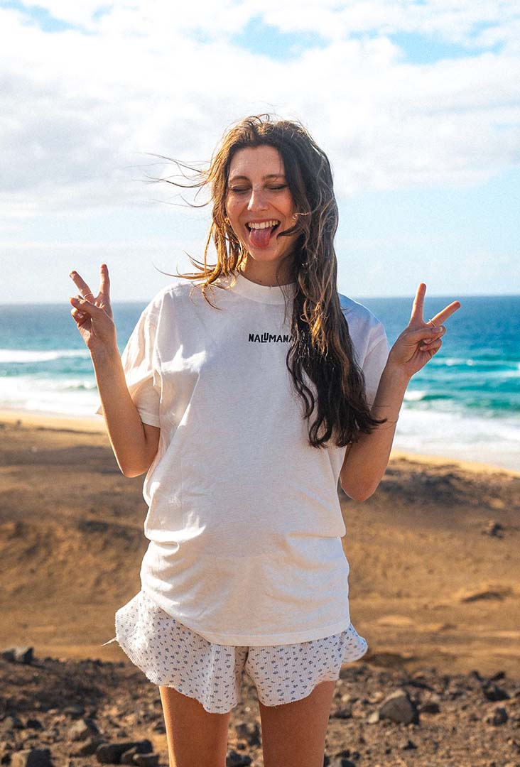 T-Shirt "in my mon era" in offwhite or black