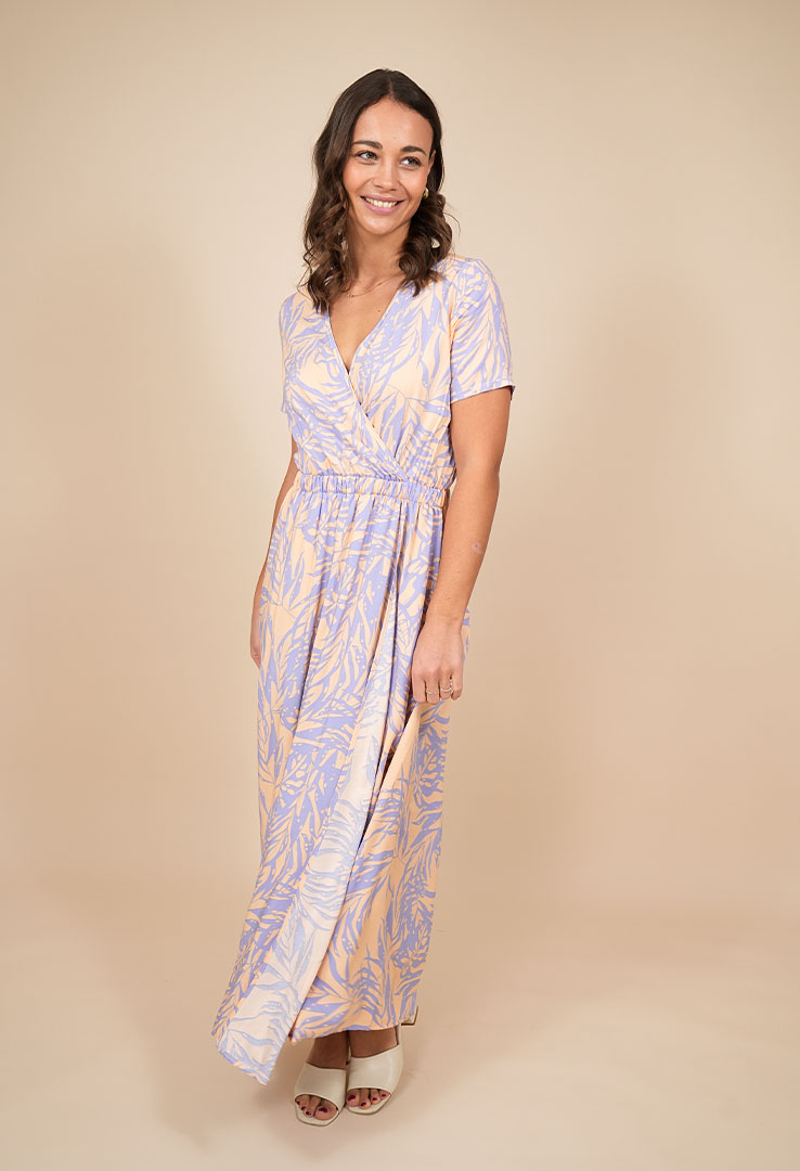 „Breeze Flora“ Maxikleid  mit tropischem Flair