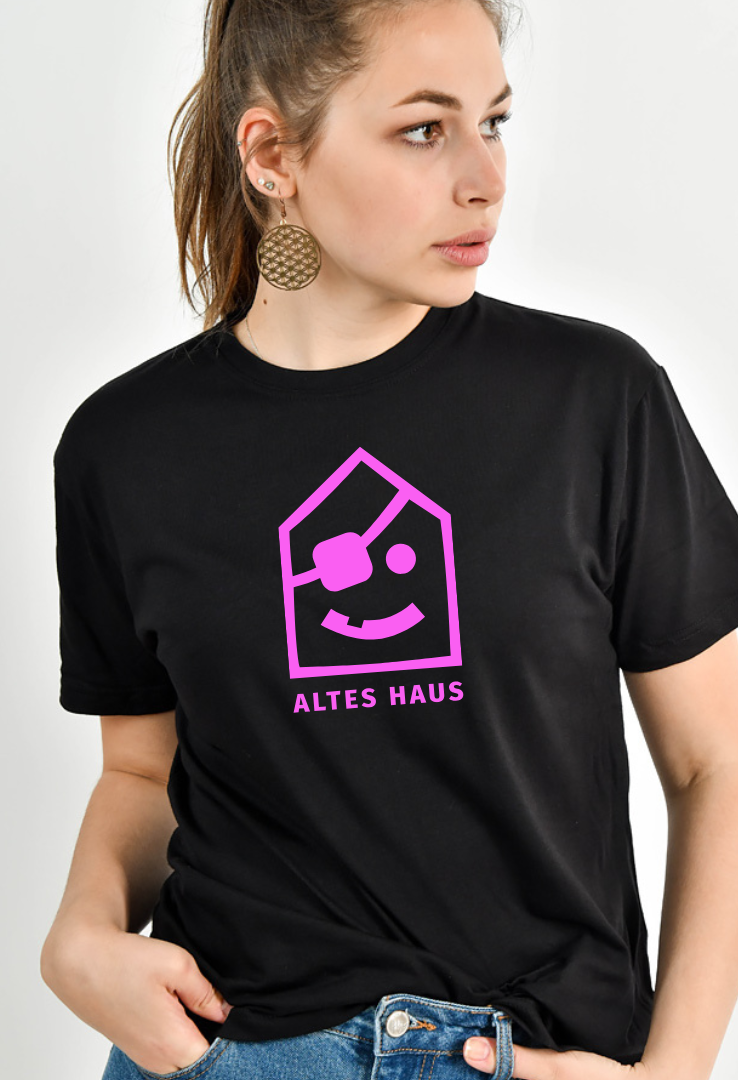 Print-Shirt Altes Haus Logo