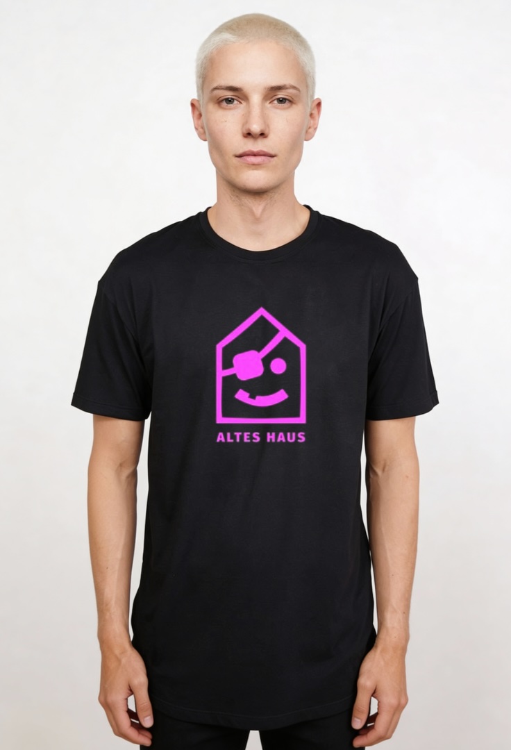 Print-Shirt Altes Haus Logo
