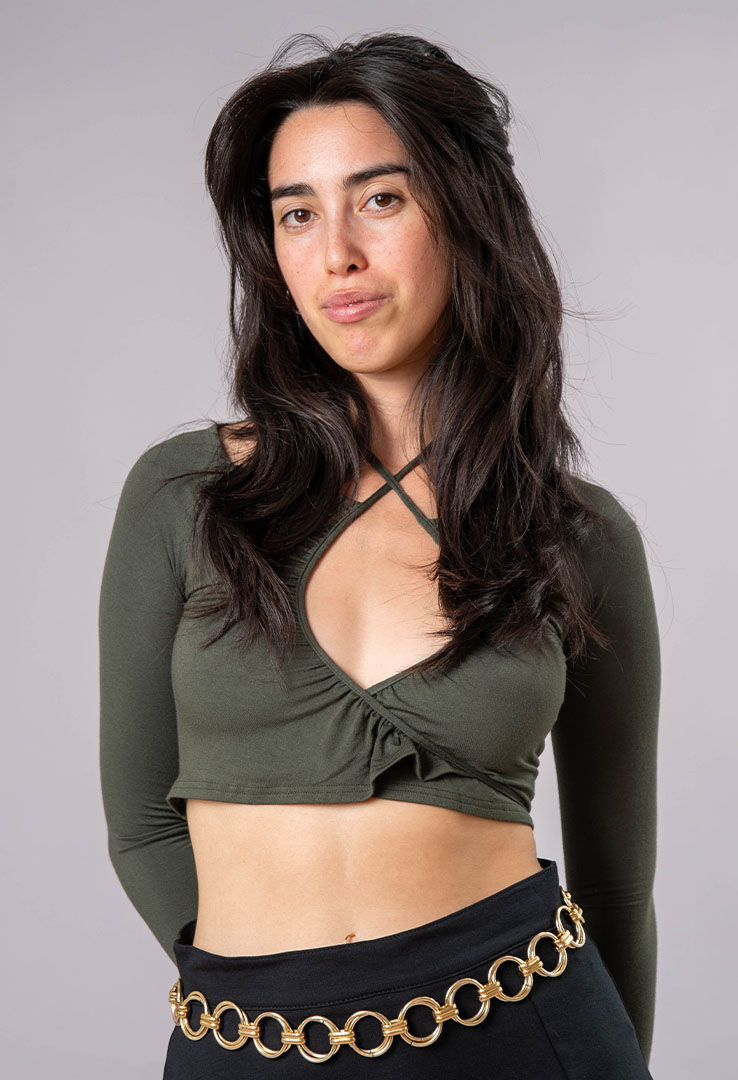 Wrap Crop Longsleeve