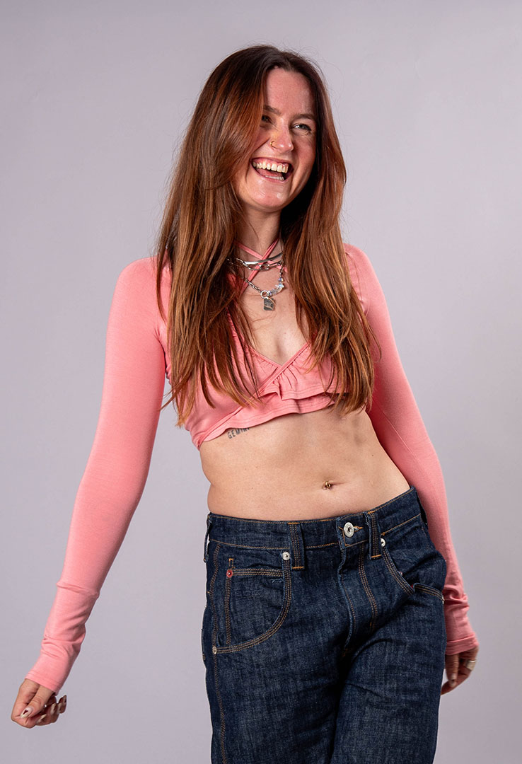 Wrap Crop Longsleeve