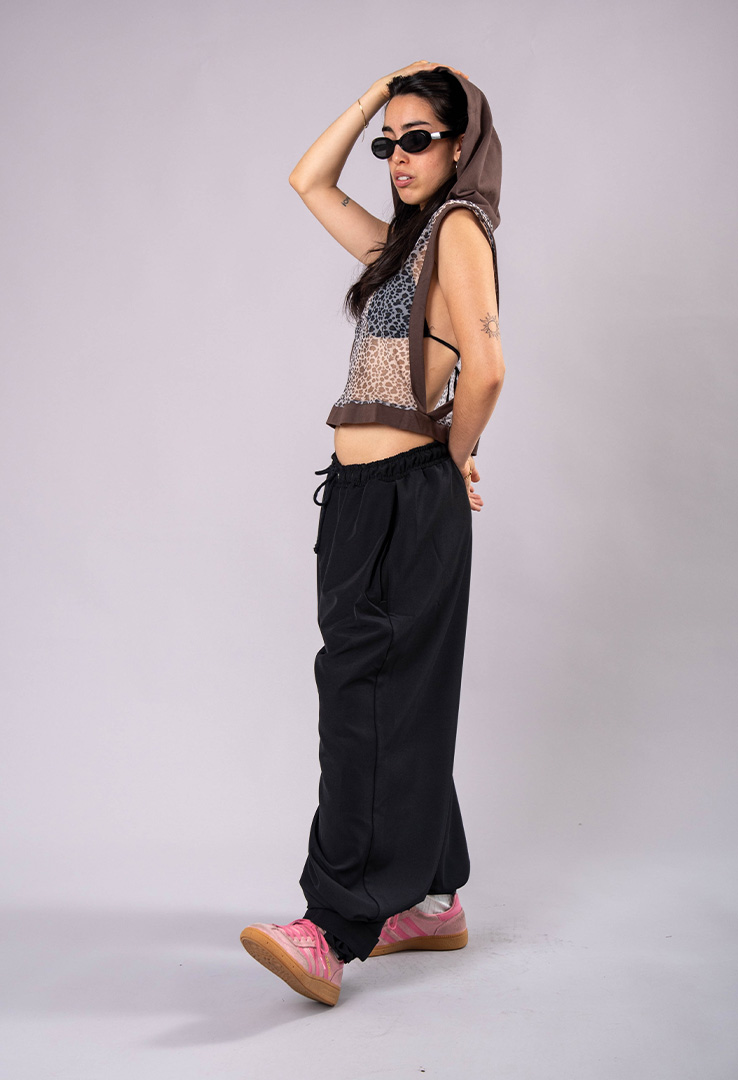 Chiffon Hood Tee
