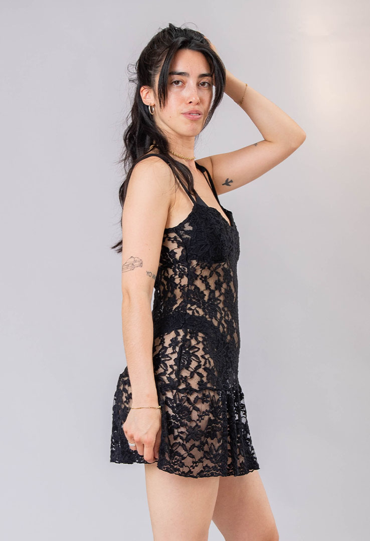 Midnight Lace Dress