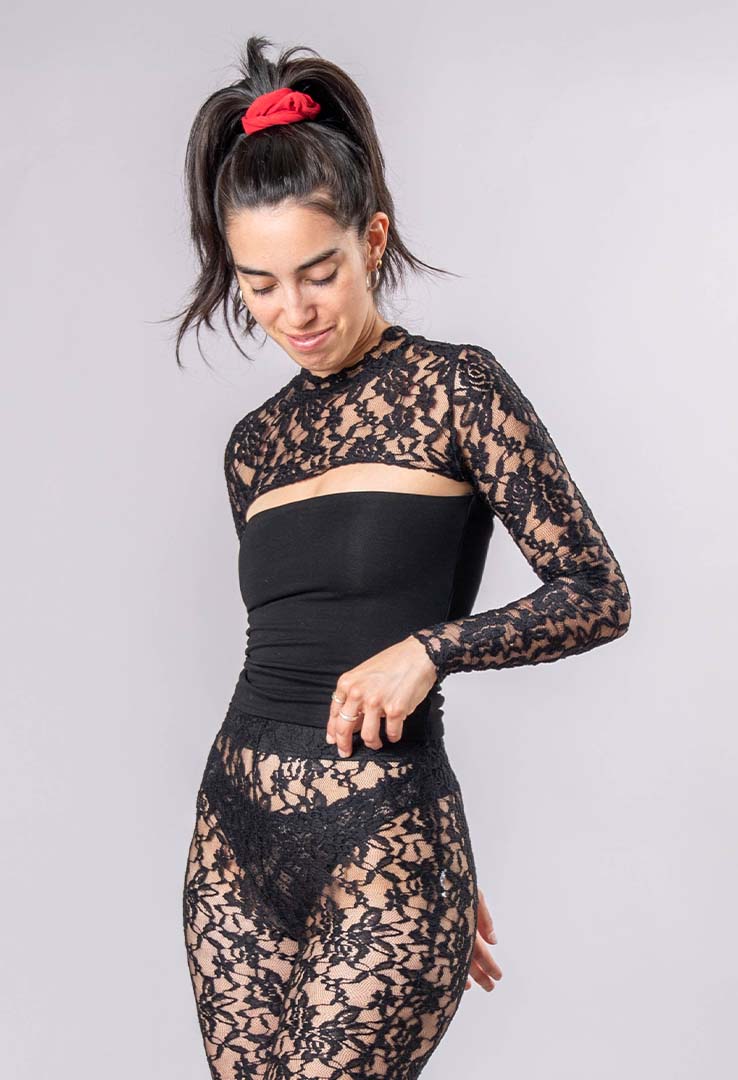 Lace Clash Longsleeve