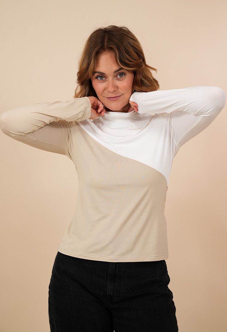 Longsleeve "Two Tone Flow "