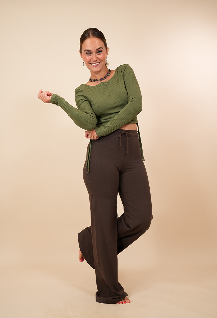 Flare Leggings " soft rebel"