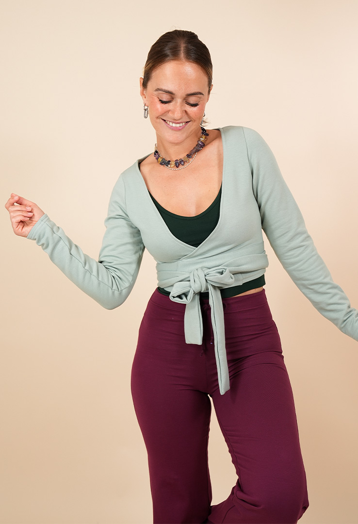 Longsleeve " Cozy Wrap"
