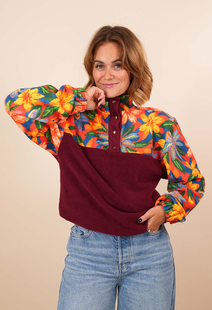 "Wildflower Fleece" Sweater