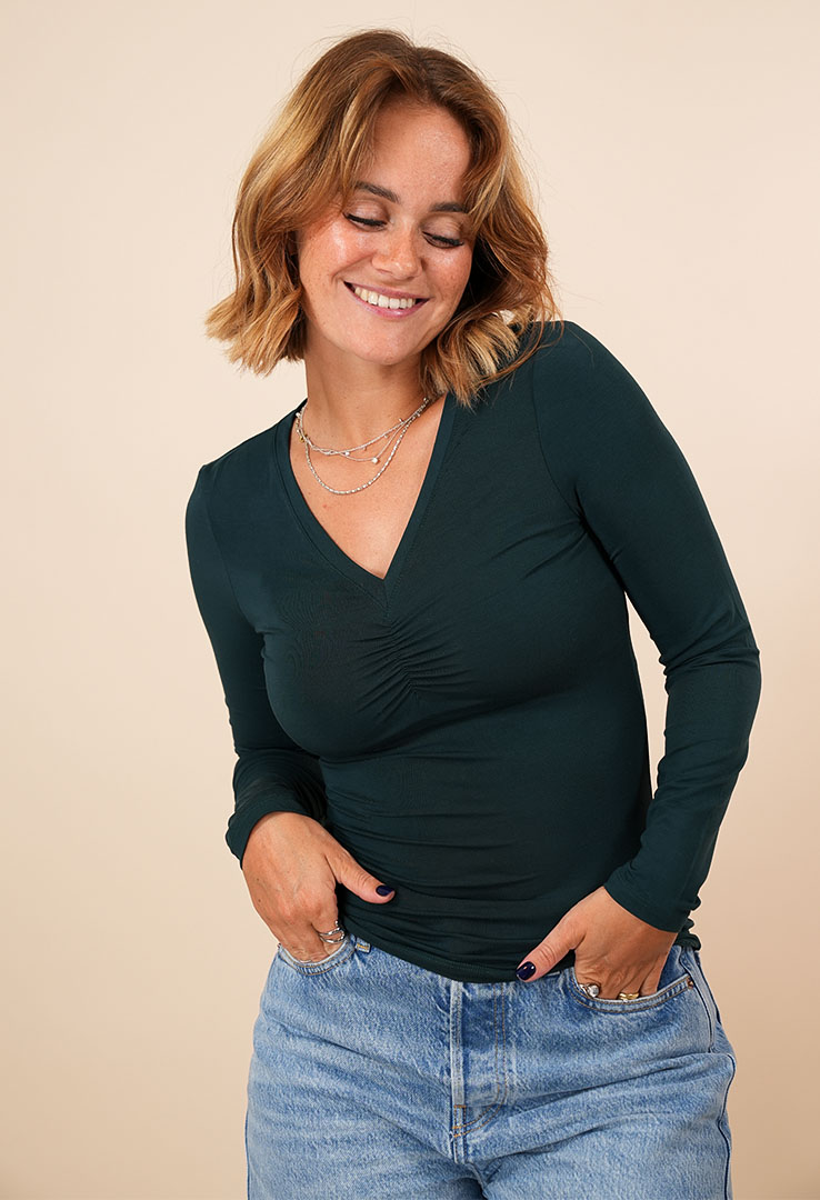 "Soft Grace " Tencel Longsleeve