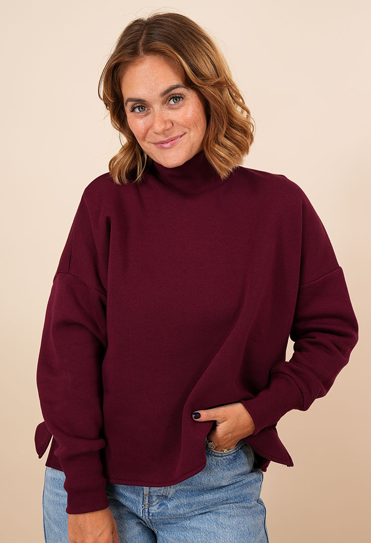 "Urban Chill "Sweater mit Stehkragen