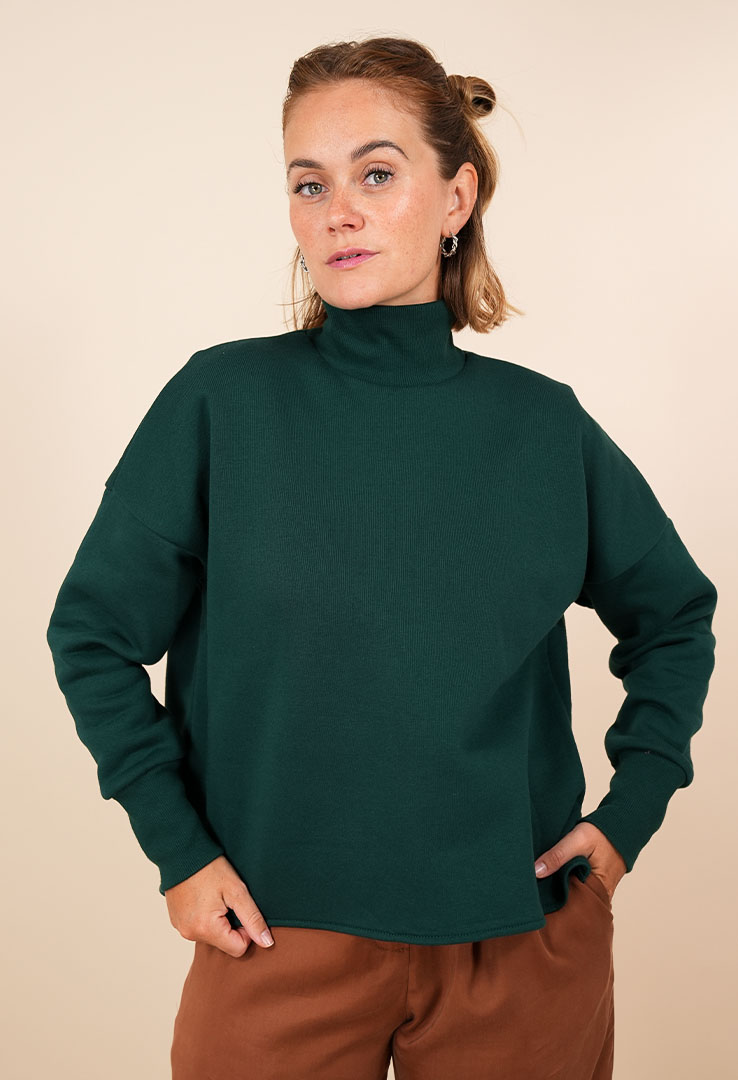 "Urban Chill "Sweater mit Stehkragen